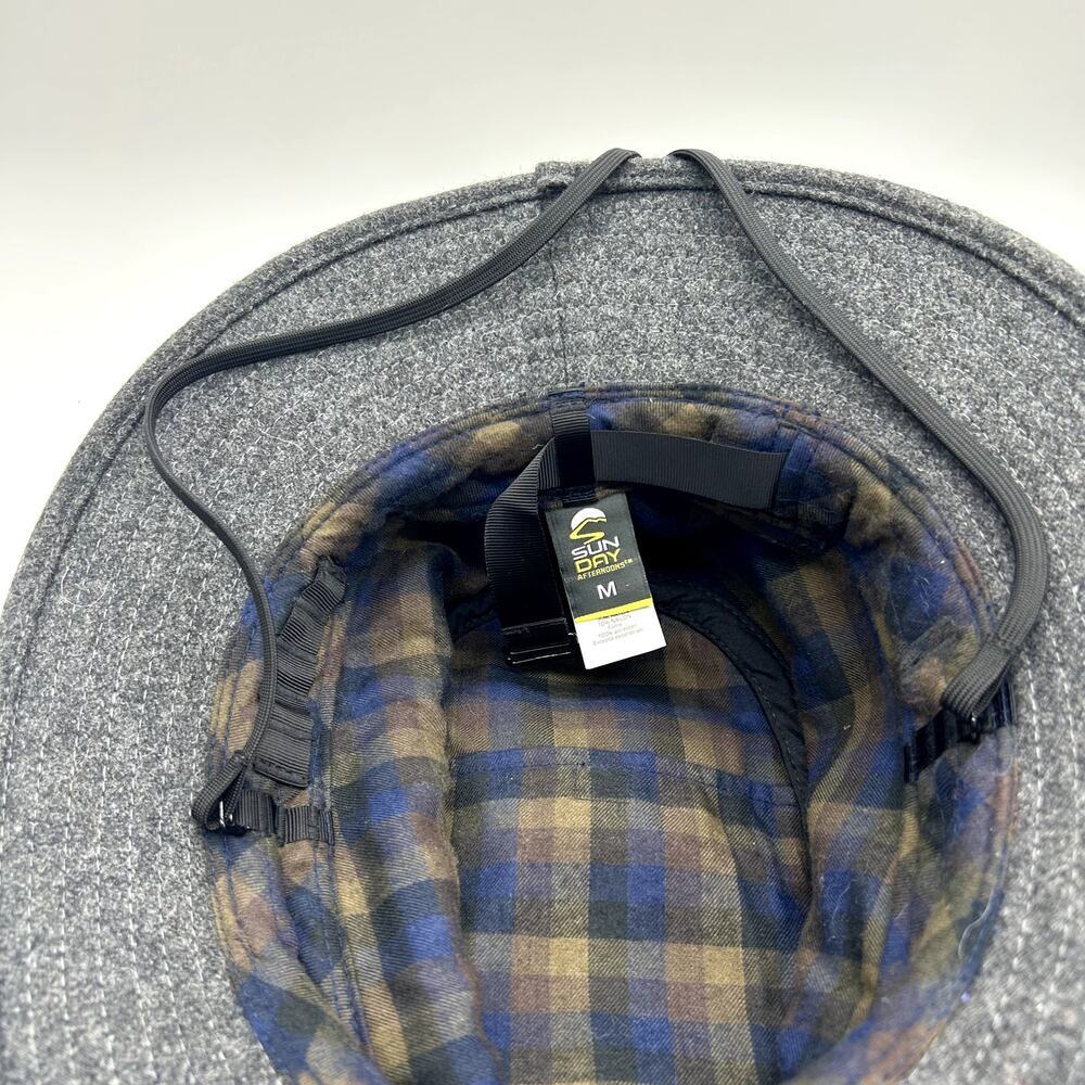 Sunday Afternoons Charter Cold Front Wool Blend Men's Hat Gray Adjustable Medium - Picture 7 of 10